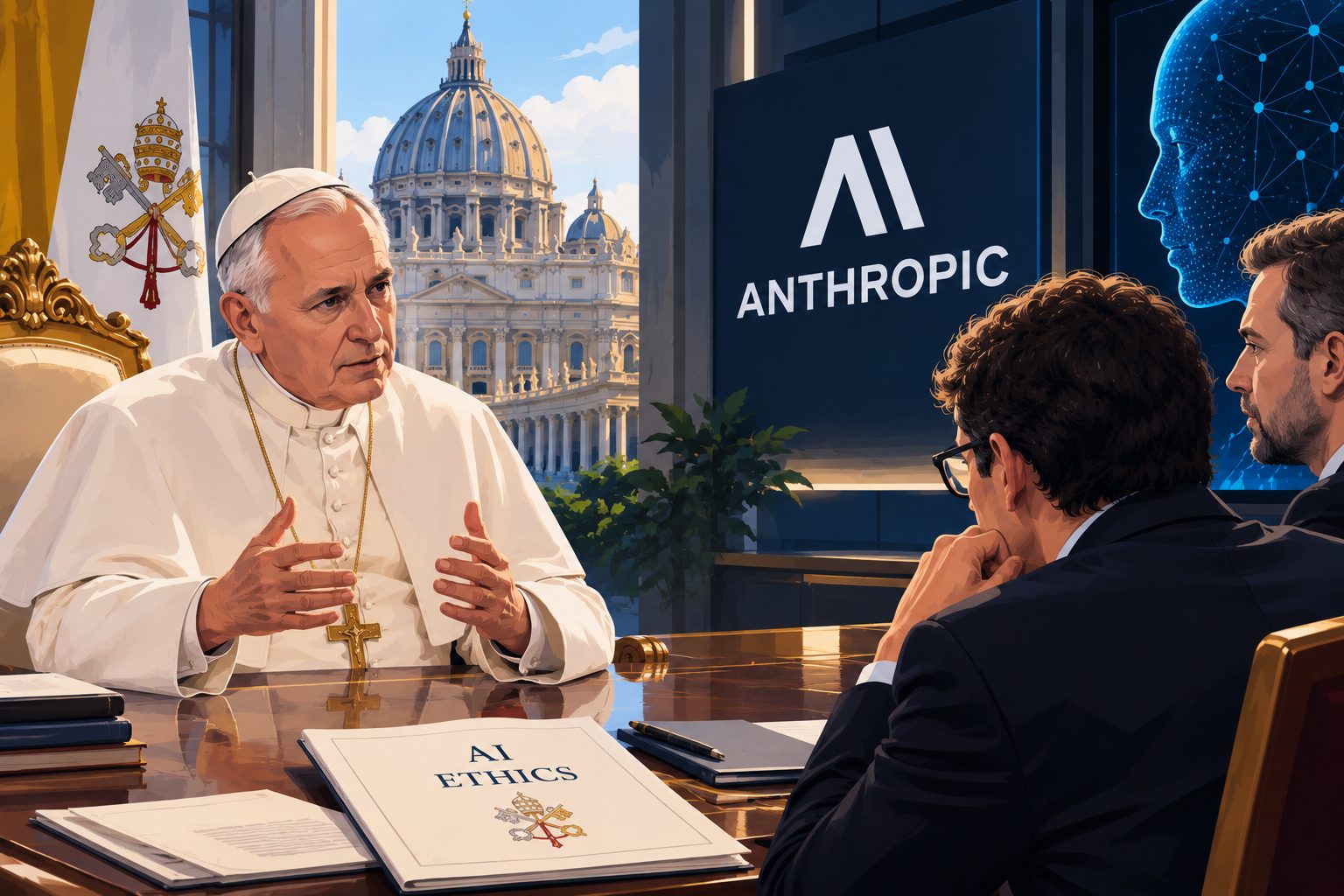 What exactly happened between Anthropic and Pope Leo?