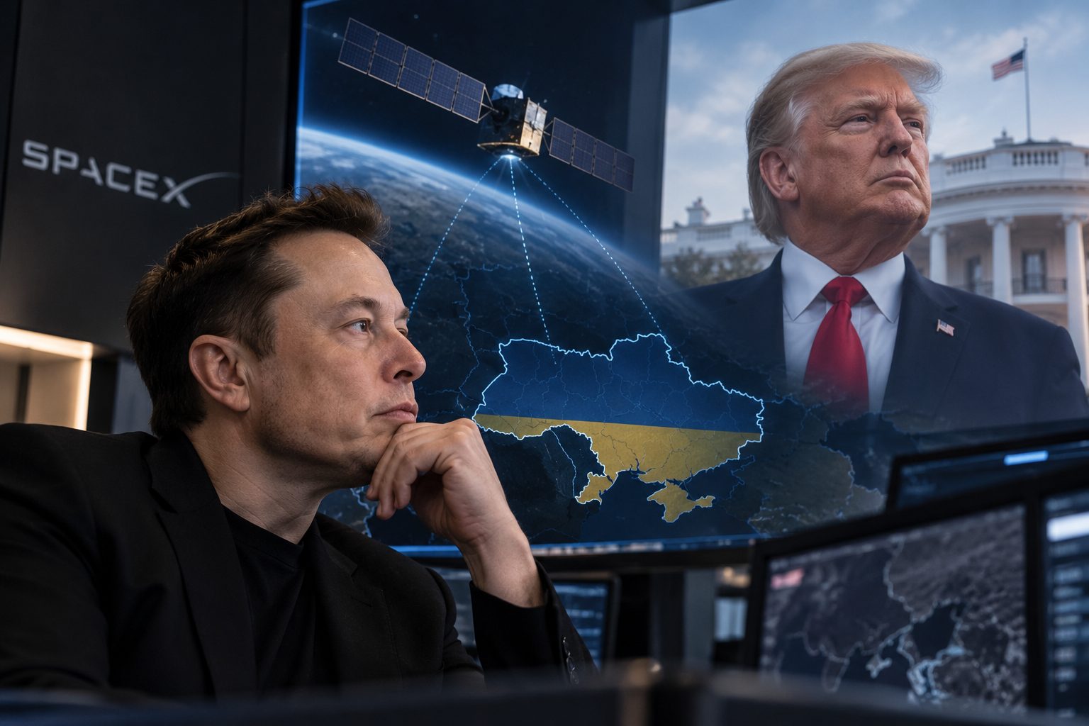 Elon Musk points to Trump as the ultimate authority over Ukraine's military Starshield restrictions