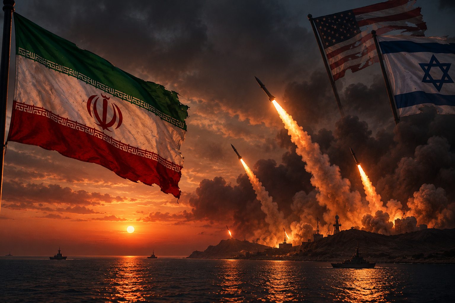 Iran expected to retaliate against US and Israel tonight after strikes on Konarak Naval Base