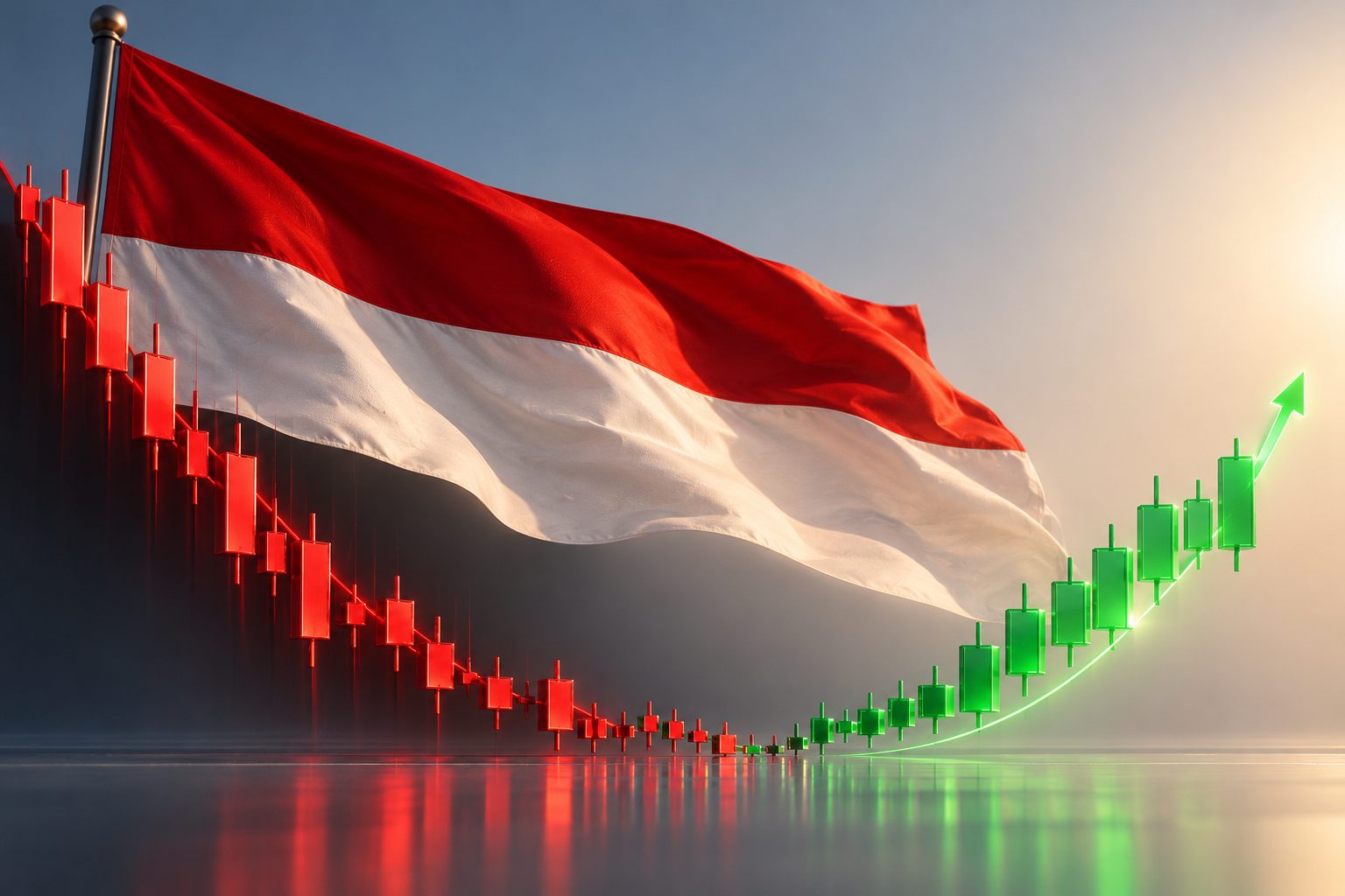 Indonesia's stocks rebound 3% after $82 billion crash, but central bank's biggest test comes Wednesday