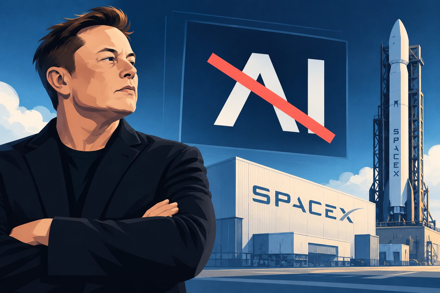Elon Musk kills the ‘AI’ name at SpaceXSI just months after its last rebrand