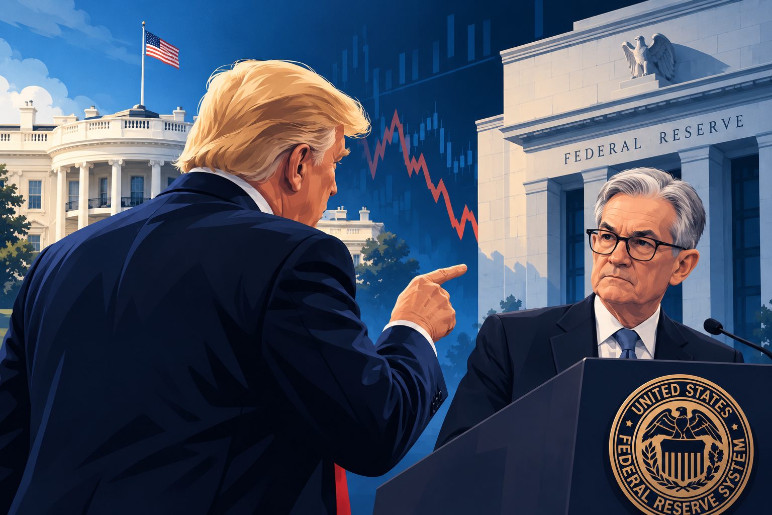 Trump’s top economic adviser tells Powell to leave Fed as White House pressure campaign intensifies
